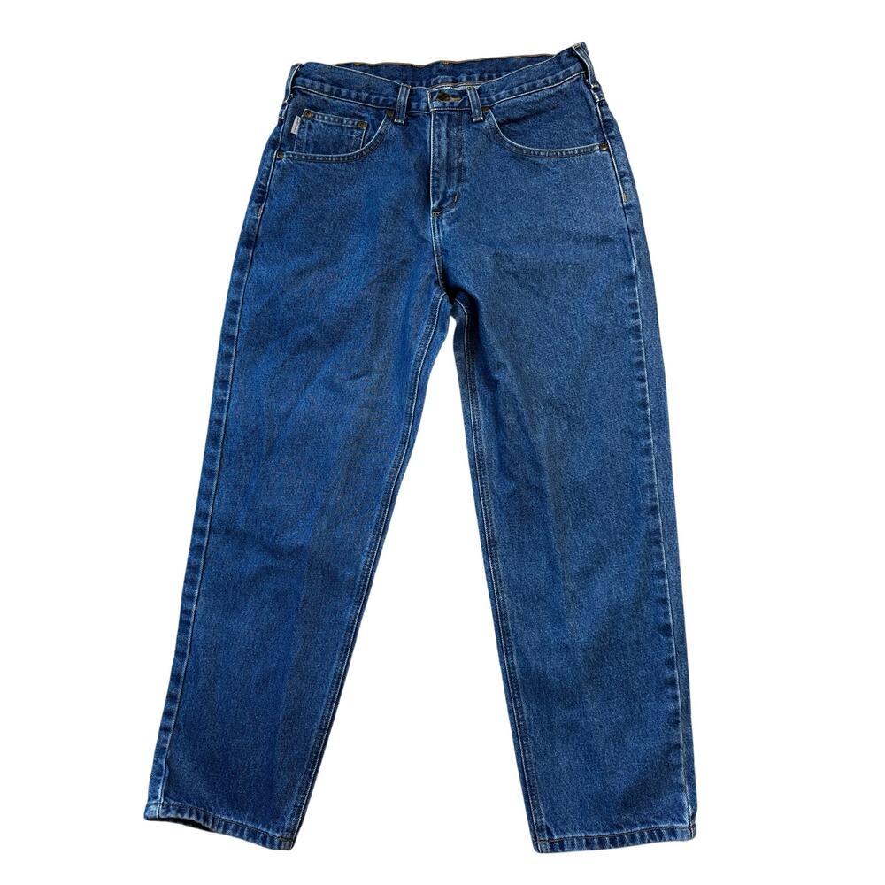 CARHARTT Men's Jeans/Pants size Men's 32X28; 100% Cotton; Relaxed Fit
